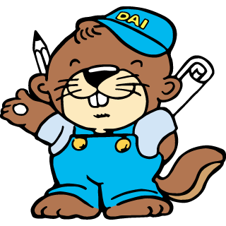 大安建設キャラクター「だいちゃん」